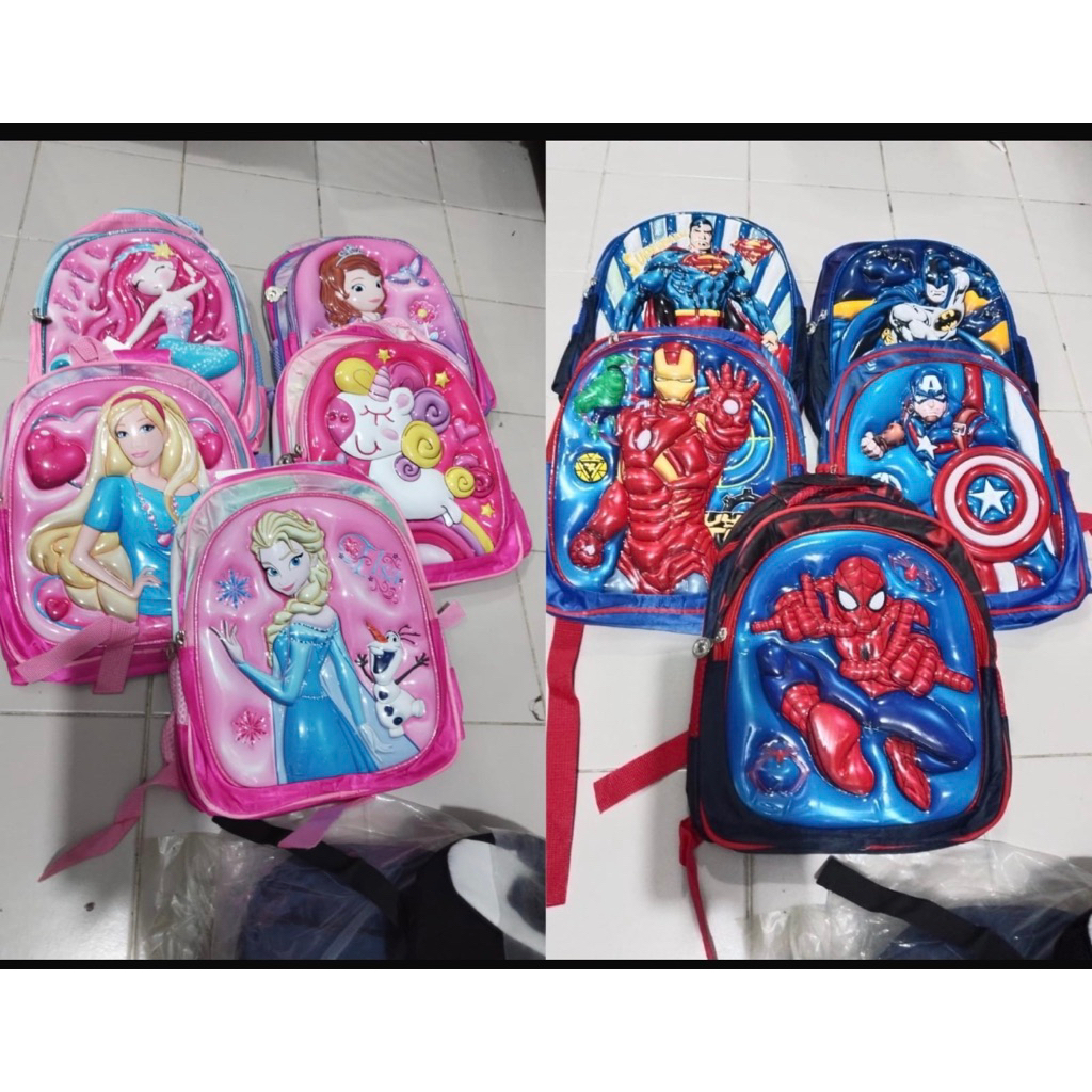 

RANSEL KARAKTER TIMBUL SET TEMPAT PENSIL Kode : M903