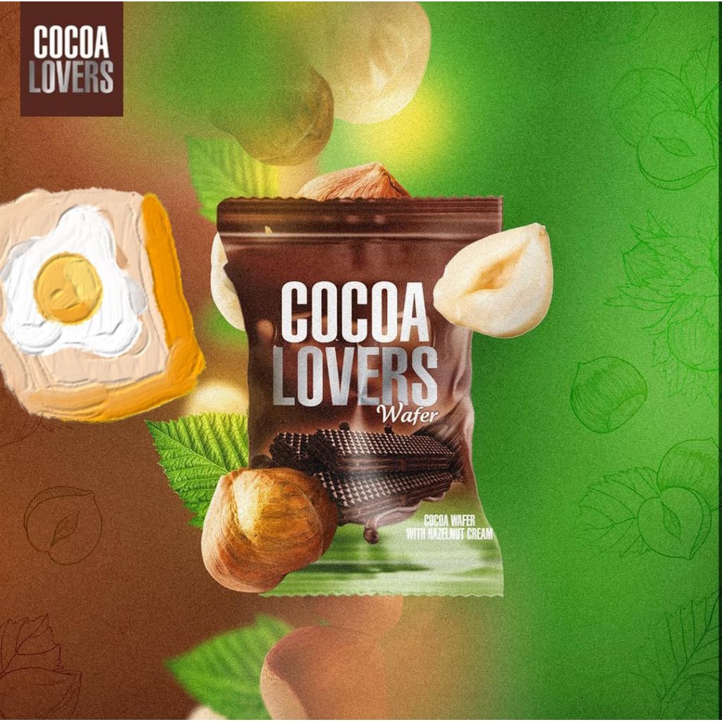 

PRE ORDER COCOA LOVERS WAFER 1 BOX