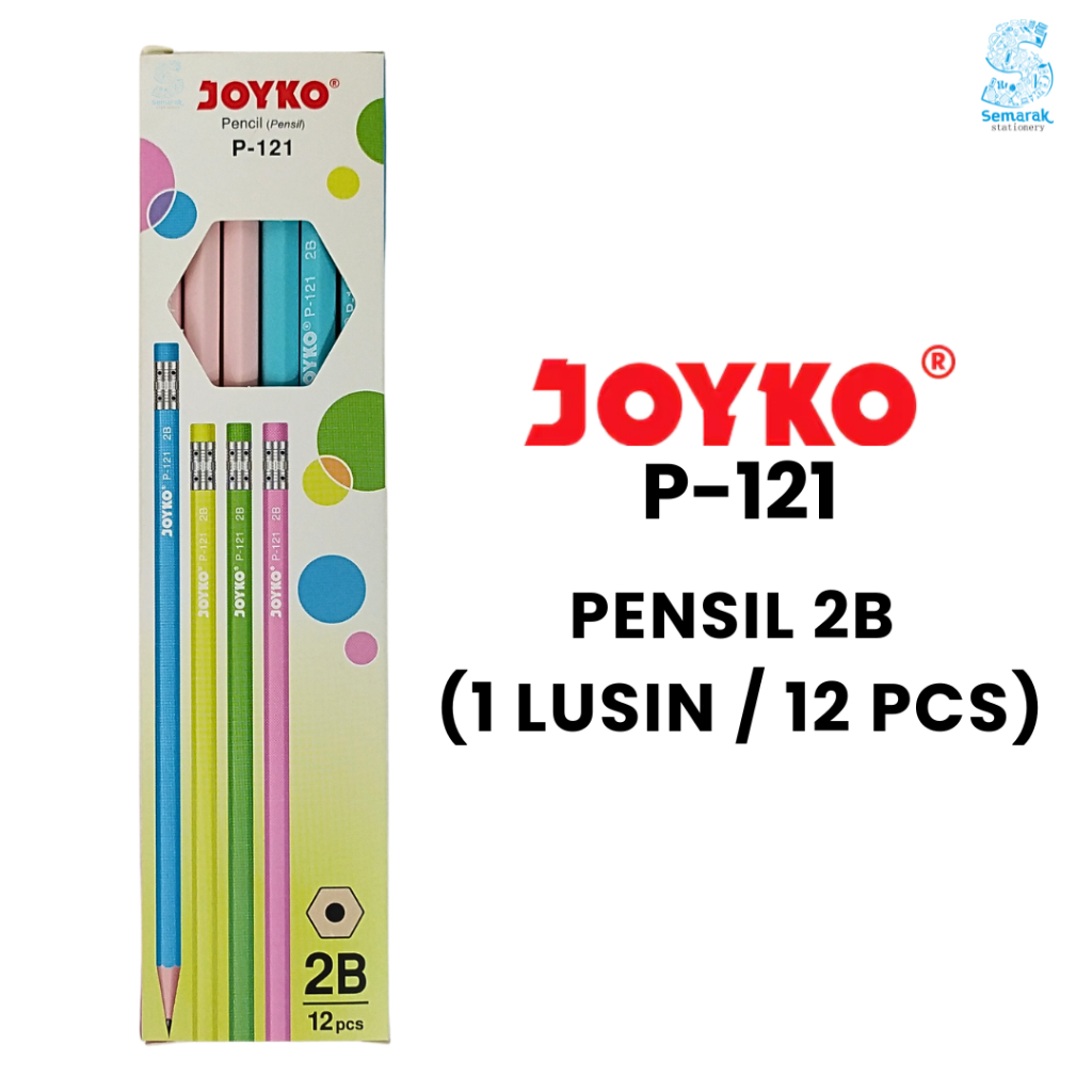 

Joyko P-121 Pensil Pensil For Computer 2B [1 Lusin / 12 pcs]