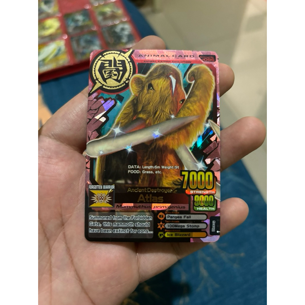Kartu Animal Kaiser Ultra Rare - Atlas Evo.8
