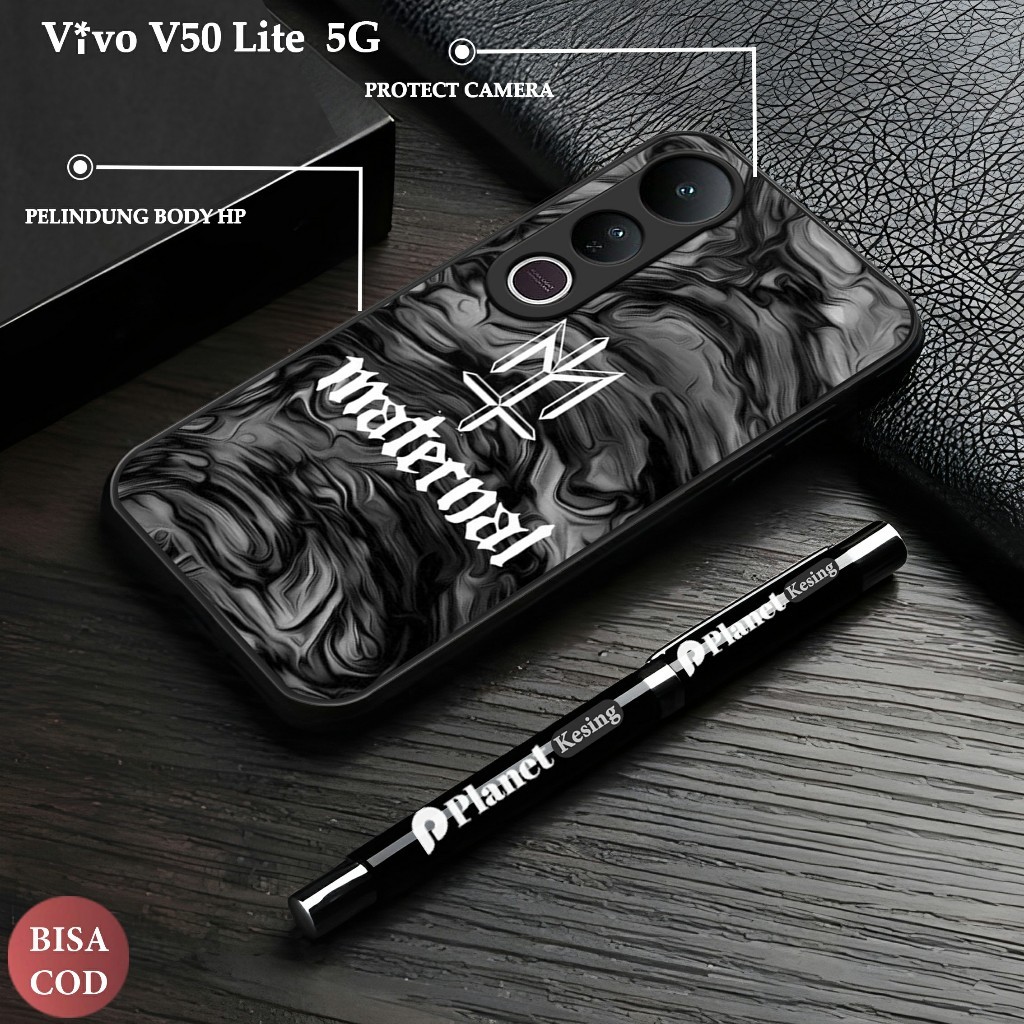 [TK439] Softcase Glass Vivo V50 Lite Y04 V50 V40 V27E V29E Y29 Y28 | Case Vivo