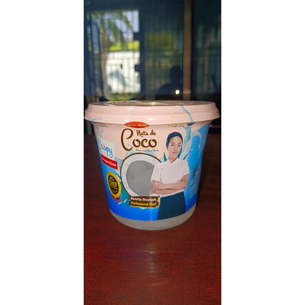 

Inaco Nata De Coco Crispy Potongan Besar Kemasan Ember isi 1KG