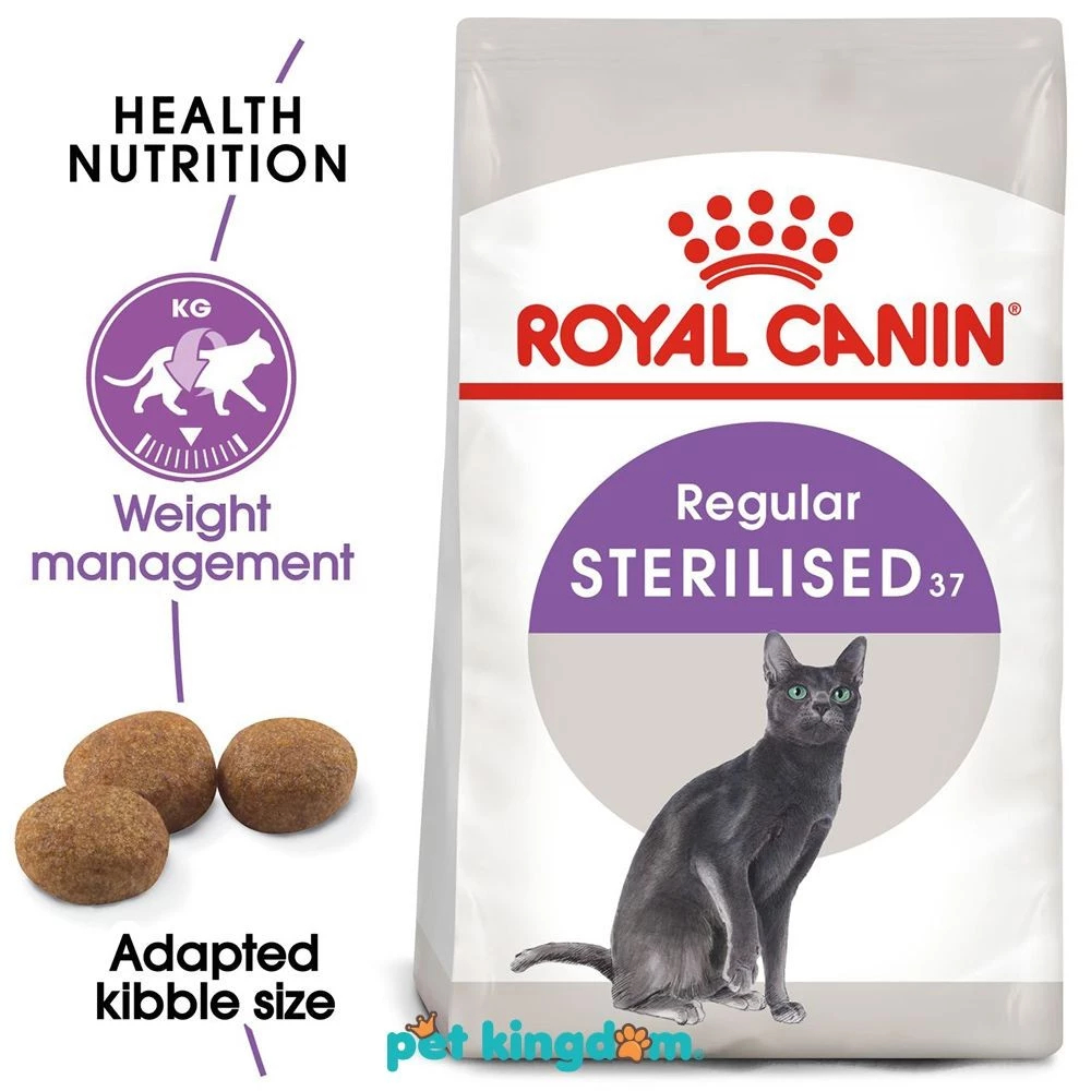 Royal Canin STERILISED 2kg RC Reguler Sterilized 37 Makanan Kucing Cat Food