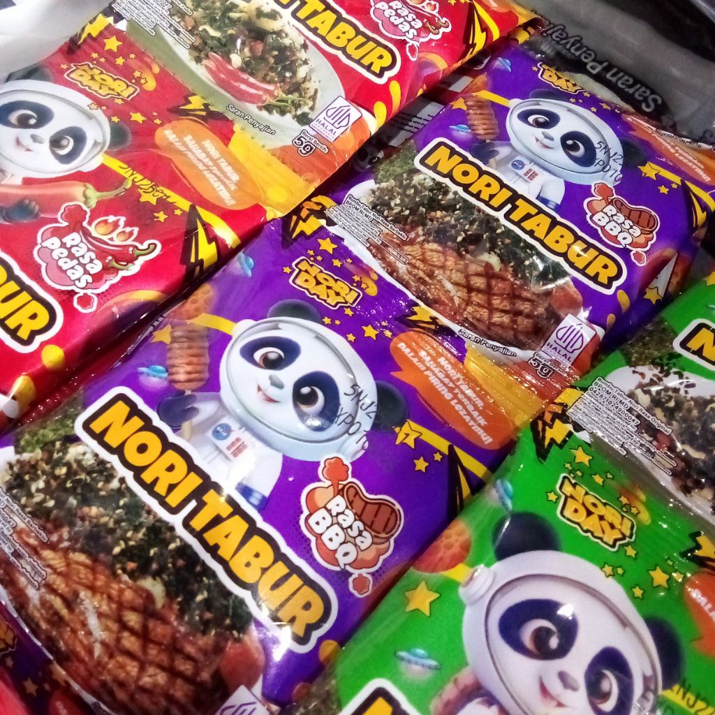 

NORI TABUR 5gr (RANDOM) TOPPING MAKANAN TABURAN MAKANAN PELENGKAP MAKANAN HALAL termurah promo