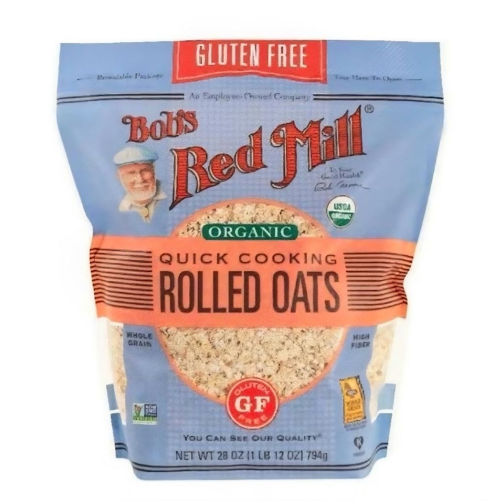 

Bob's Red Mill | QUICK COOKING OAT - 794gr | GLUTEN FREE Organic Mpasi Organik