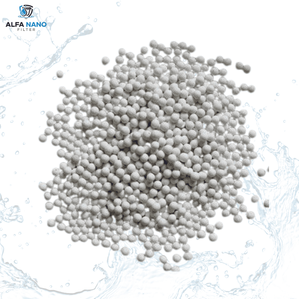 BIO CERAMIC BALL 1 KG / BIO KERAMIK BALL KILOAN FILTER AIR BIO ENERGI WHITE PUTIH