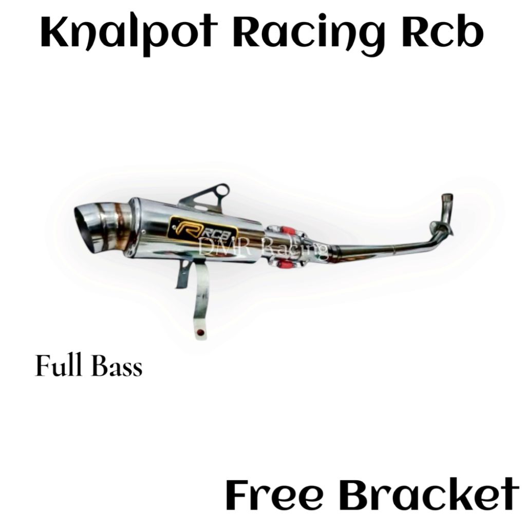 Knalpot Rcb Racing Supra Jupiter Revo Karisma Vega Shogun Astrea Grand Blade Crypton