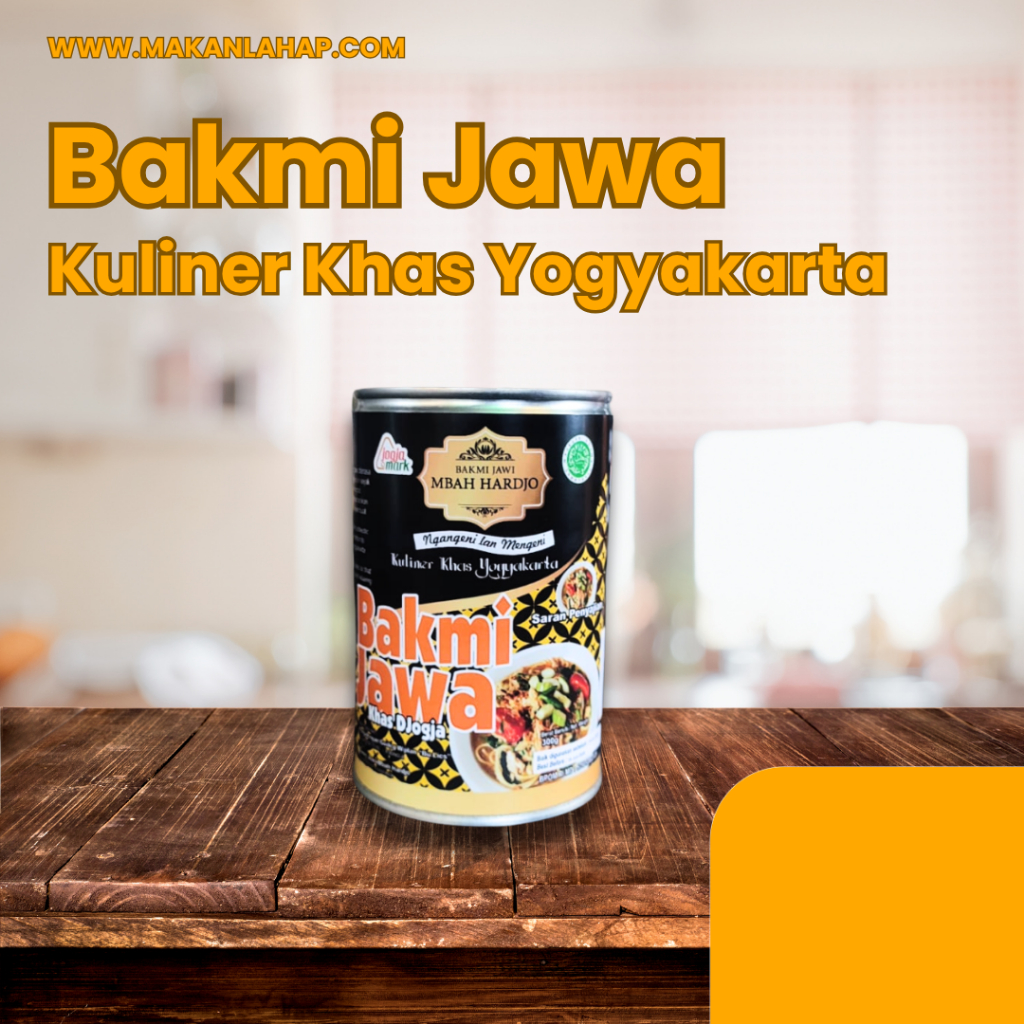 

Bakmi Jawi Mbah Harjo Bakmi Jawa Kemasan Kaleng 300 Gram / Bakmi Siap Masak