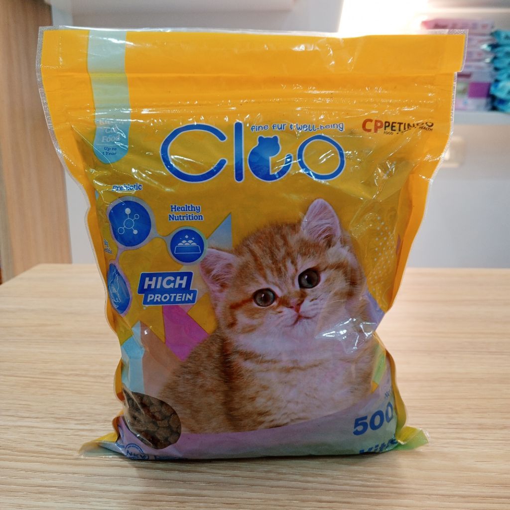 Cleo kitten (5kg) / makanan kucing Cleo kitten (10pcs)