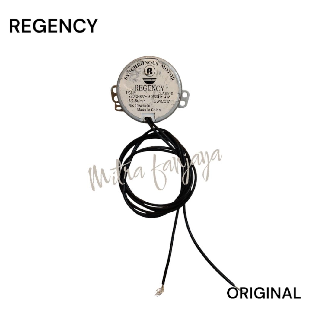 SWING KIPAS ANGIN REGENCY ORGINAL ROTARY SYNCHRONOUS MOTOR REGENCY ORIGINAL