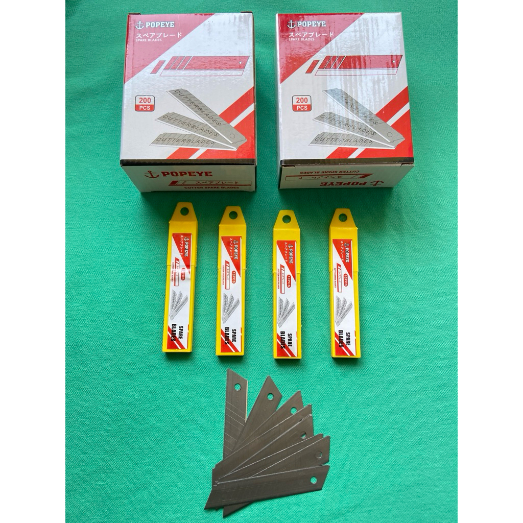 

1 pack (10 biji) Isi Cutter Besar POPEYE