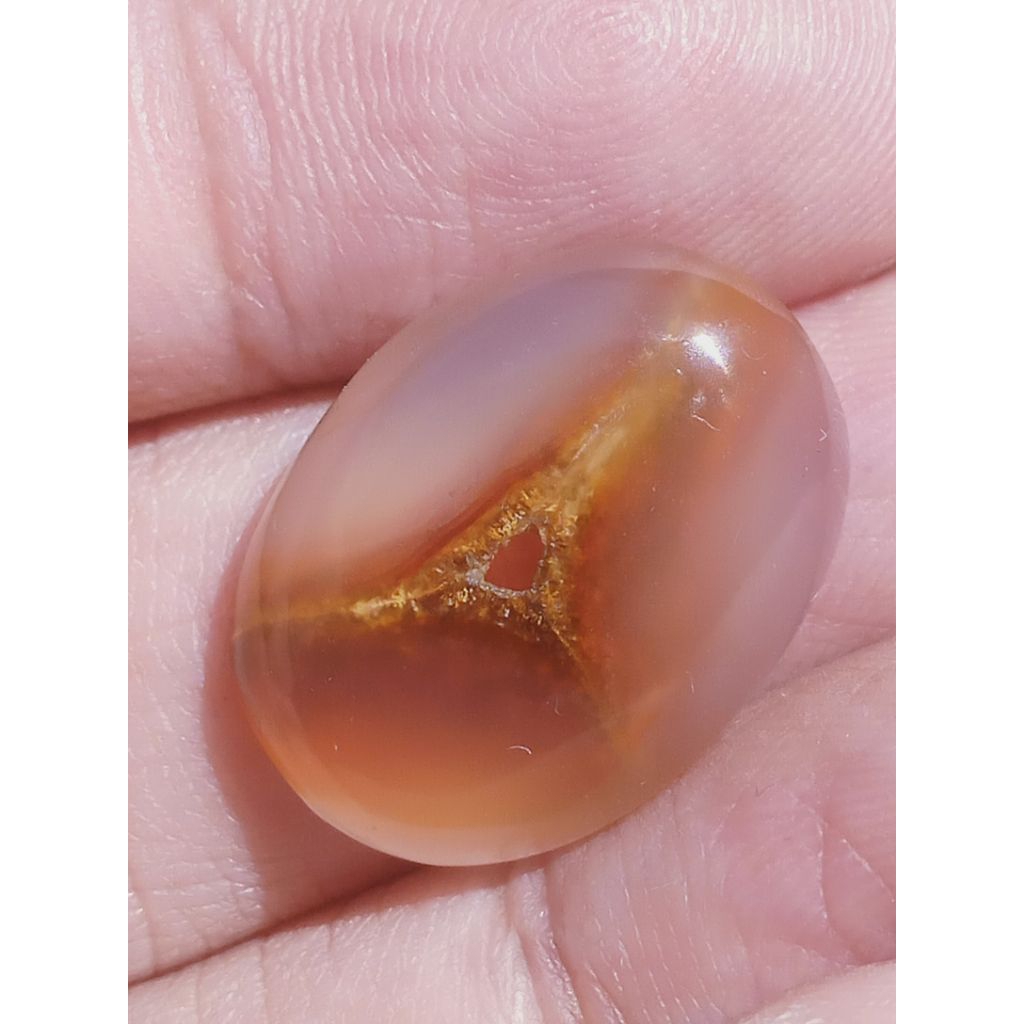 Batu Kristal Combong Antik