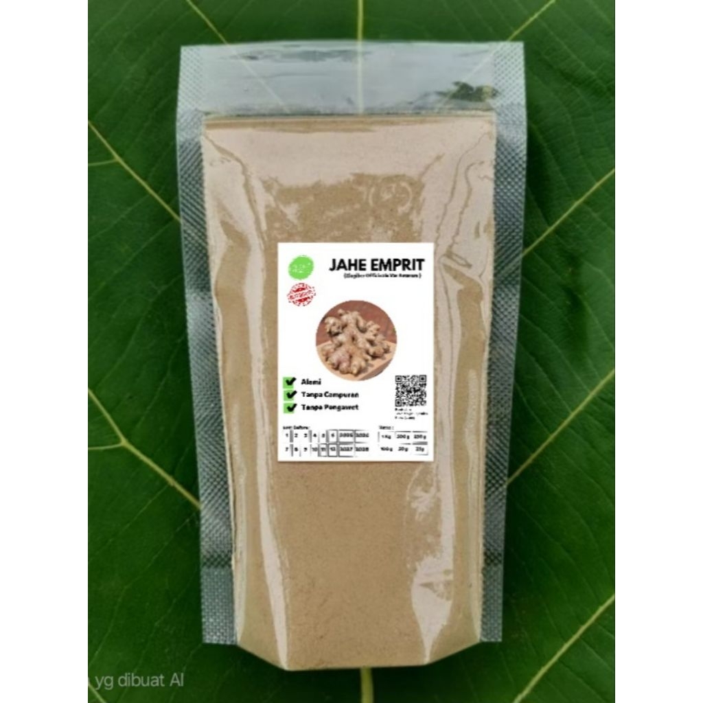 

Jahe Emprit Bubuk 100gram Sebuk Jahe Emprit Murah