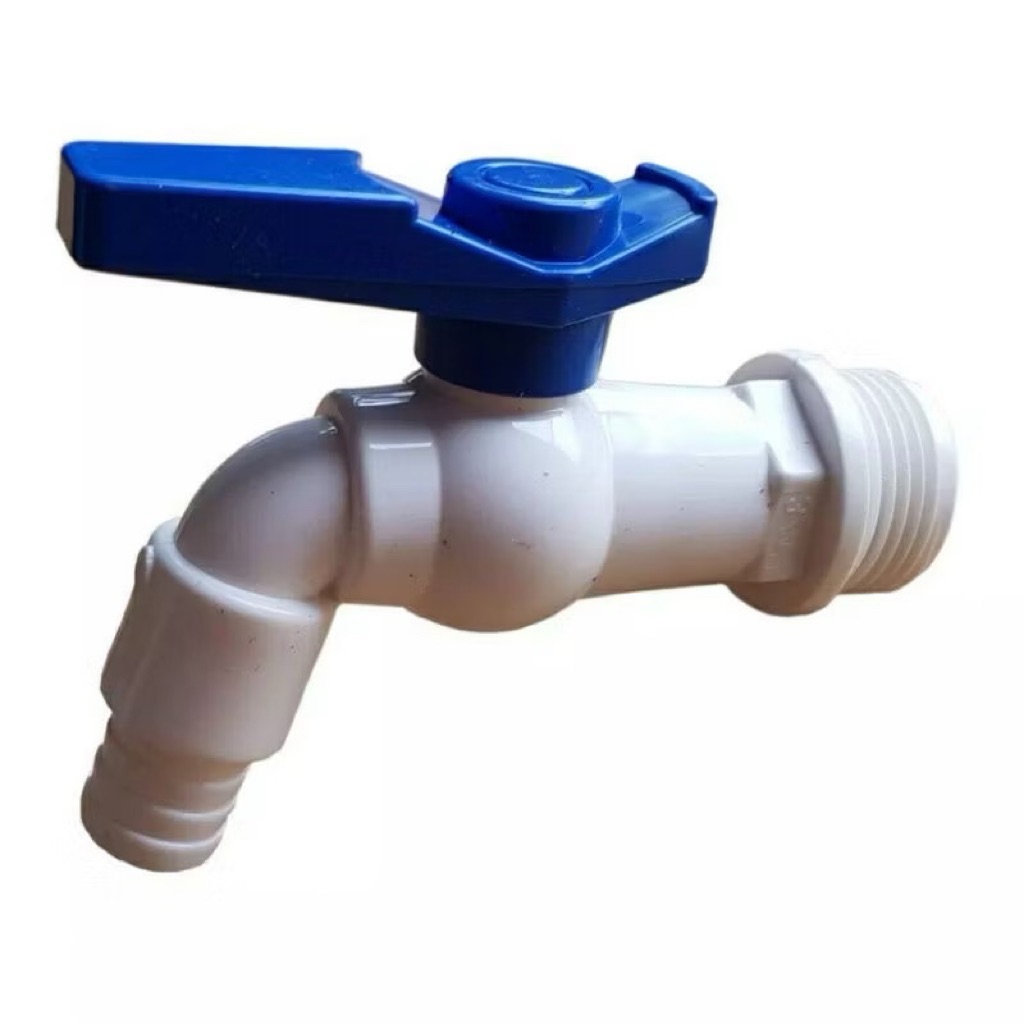Kran Air PVC Plastik / Kran Putih Plastik / Kran Air Deras