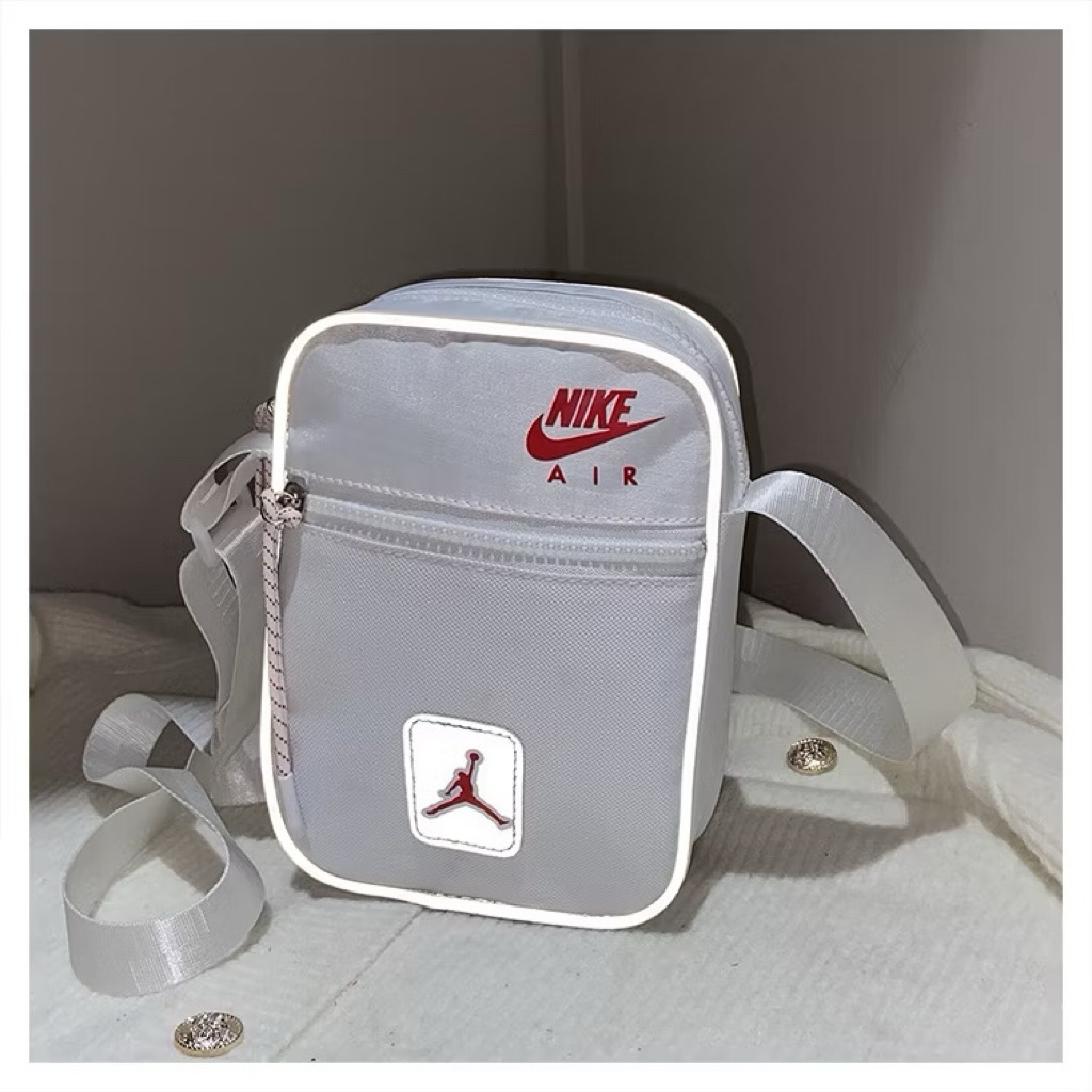 TAS SLINGBAG JORDAN WHITE REFLECTIVE // TAS SELEMPANG