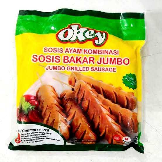 

OKEY SOSBAK ayam jumbo 500gr