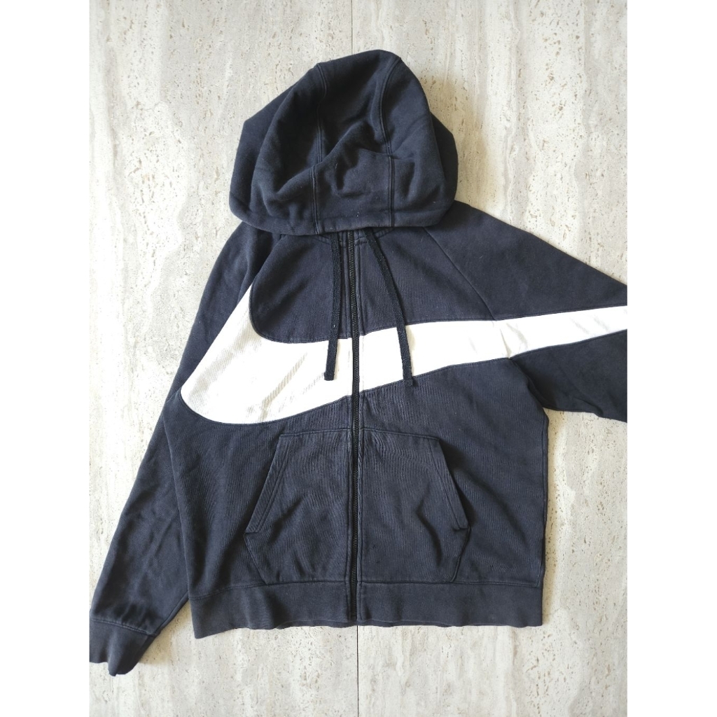 Hoodie Zipper Nike Big Swoosh