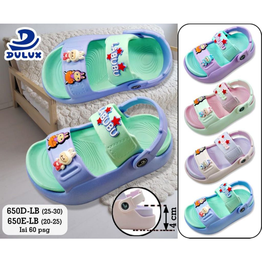 Dulux Sandal Anak Perempuan / Dulux Sandal Anak