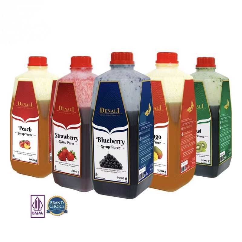 

Denali PUREE & SAUCE All Varian 2000gr Mix Fruit Rasa