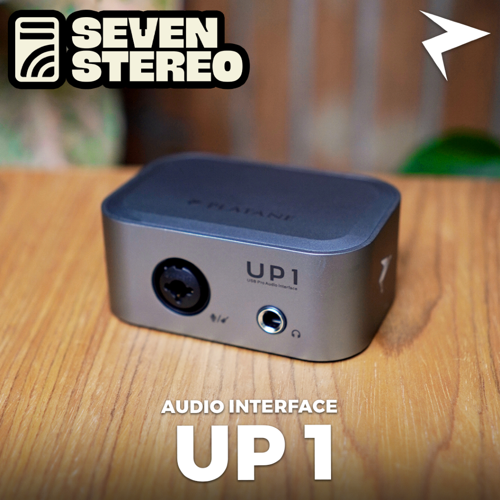 Platane UP1 - 32Bit/192kHz PRO Audio Interface Soundcard