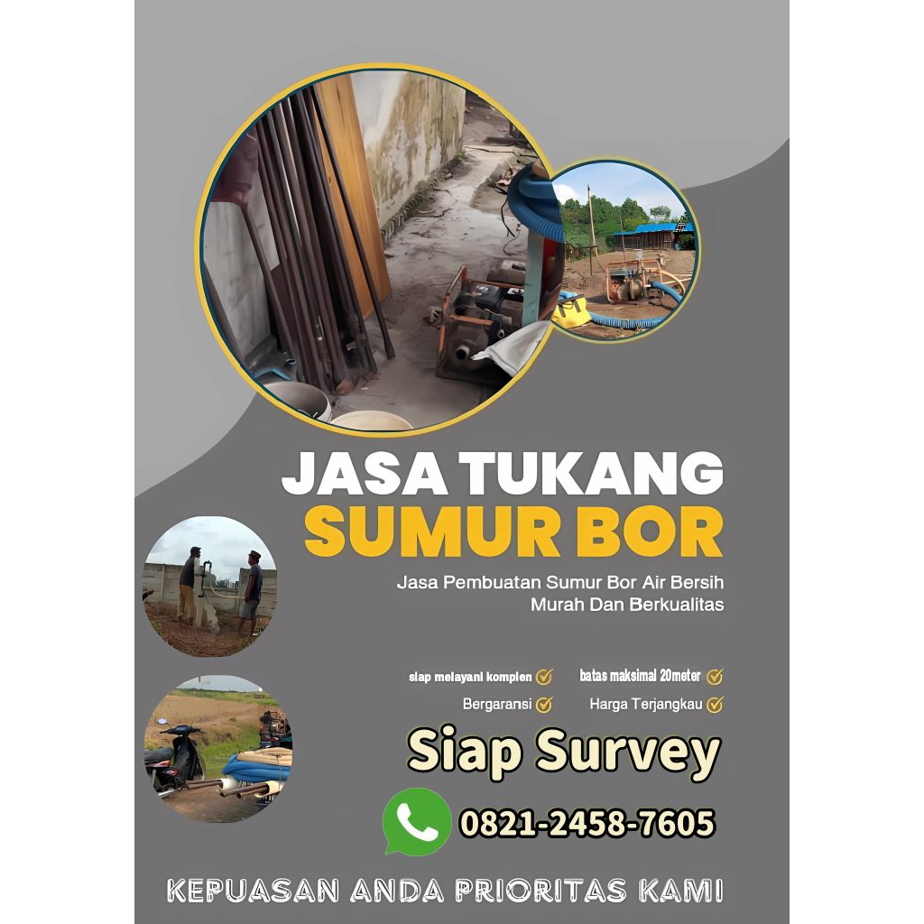 Terima Jasa Sumur Bor