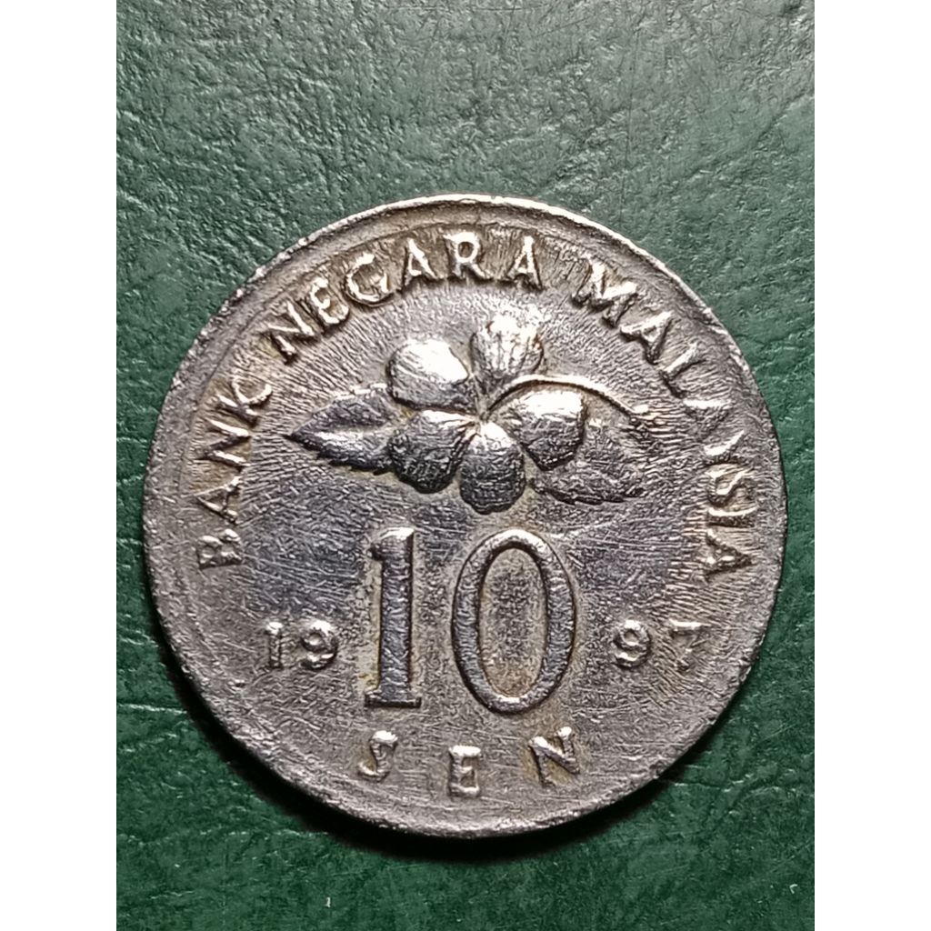 Koin Malaysia 10 sen tahun 1997