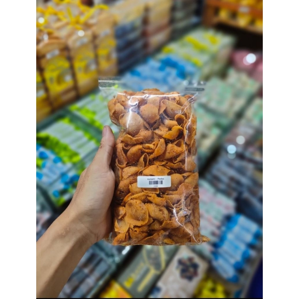 

keripik sunami pedas