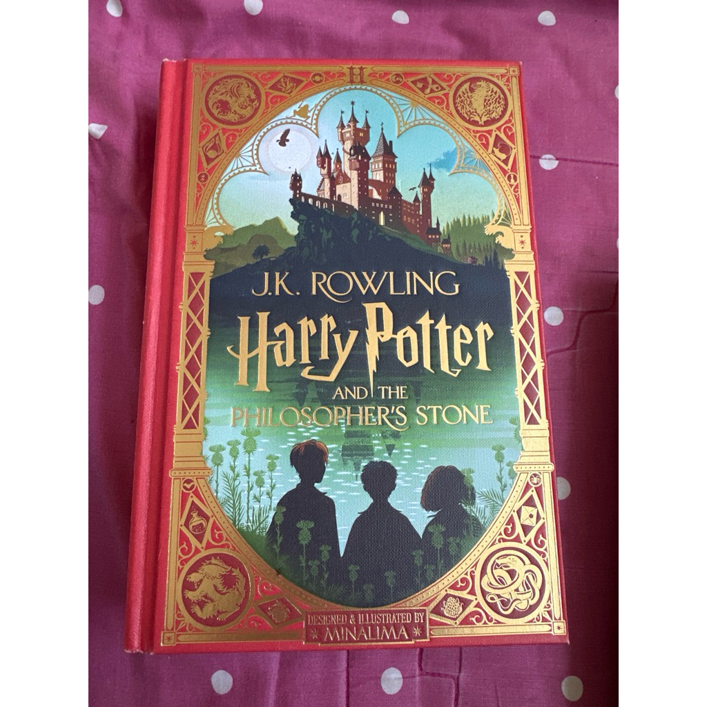 OPEN SEALED Harry Potter and the philosopher stone minalima edition