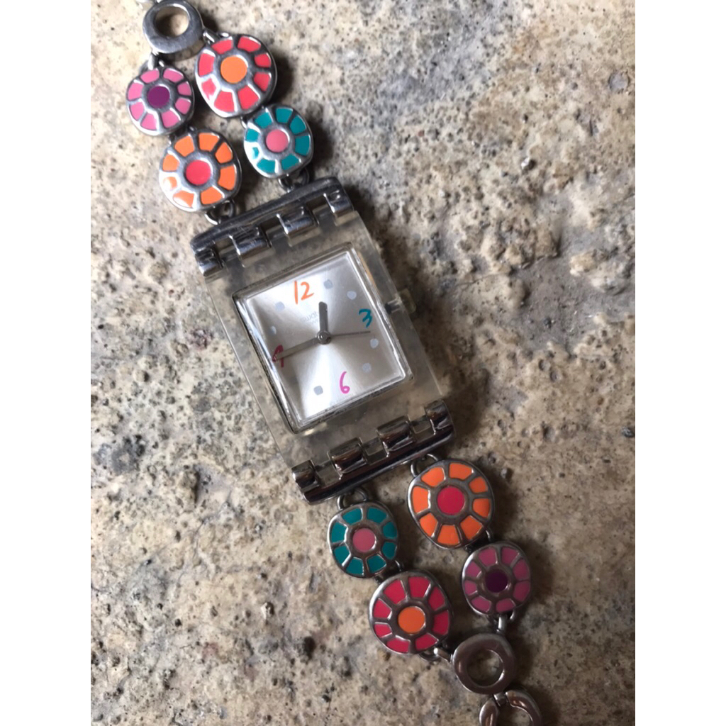 jam tangan wanita swatch second bekas