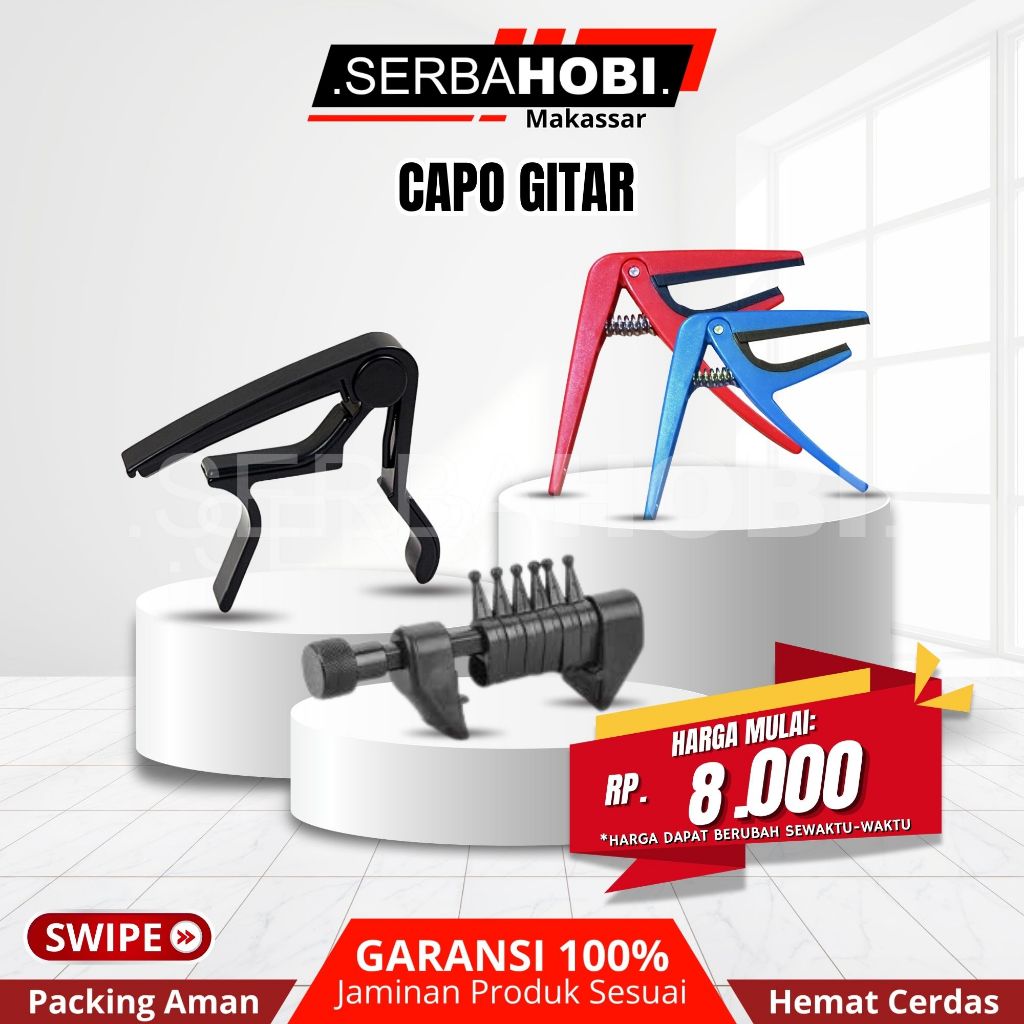 CAPO GITAR AKUSTIK / CAPO UKULELE / CAPO GITAR MURAH