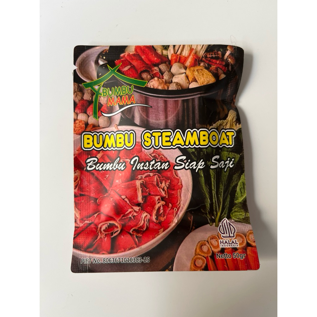 

Bumbu mama bumbu steamboat instan siap saji 50gr