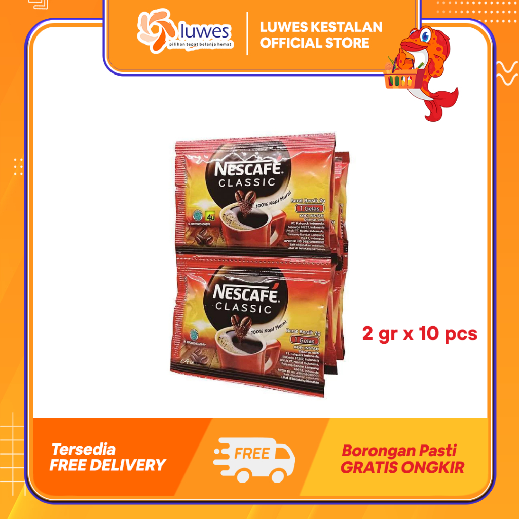 

NESCAFE CLASSIC (10 x 2gr)