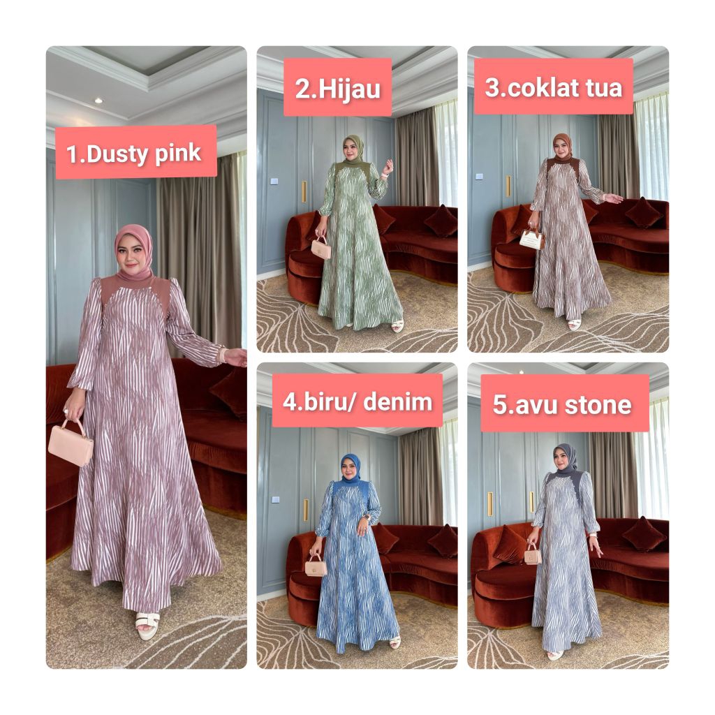 ASYALIA Dress IRNA EMERALD/#38