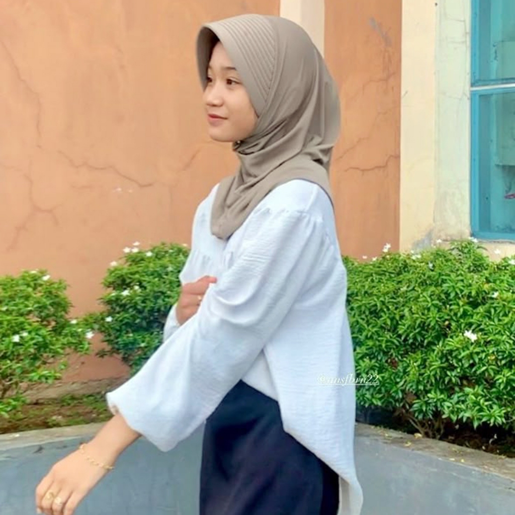Bergo Sport Pet TEBAL / Hijab Sport Pet TEBAL (BISA BAYAR DITEMPAT)
