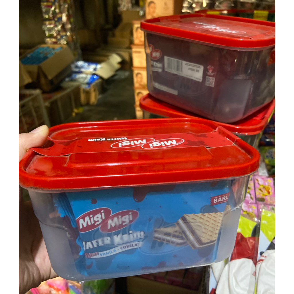 

Migi Migi Wafer Krim Isi 5 Pcs ( Free Box ) All Varian
