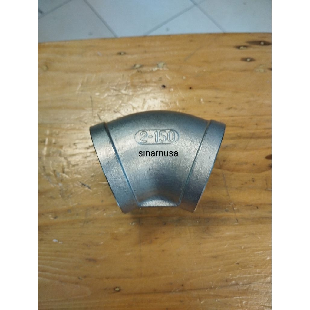 Elbow 45° Stainless 304 Drat 2" inchi DN 50