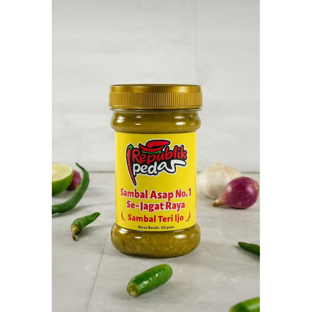 

Sambal Teri Ijo Asap