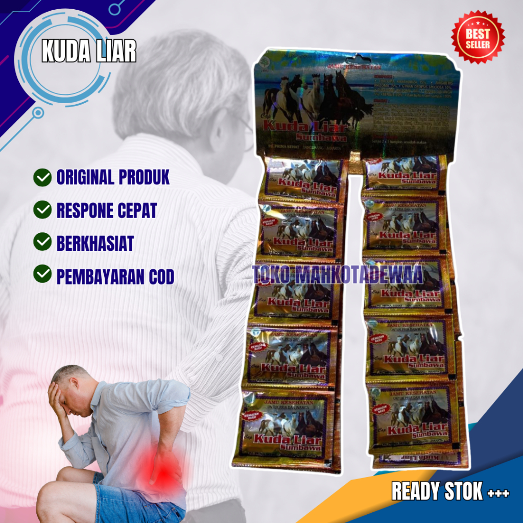 

kuda liar kapsul original 100% (asam urat)