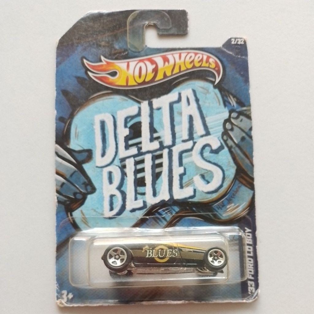 Hotwheels blue card ford