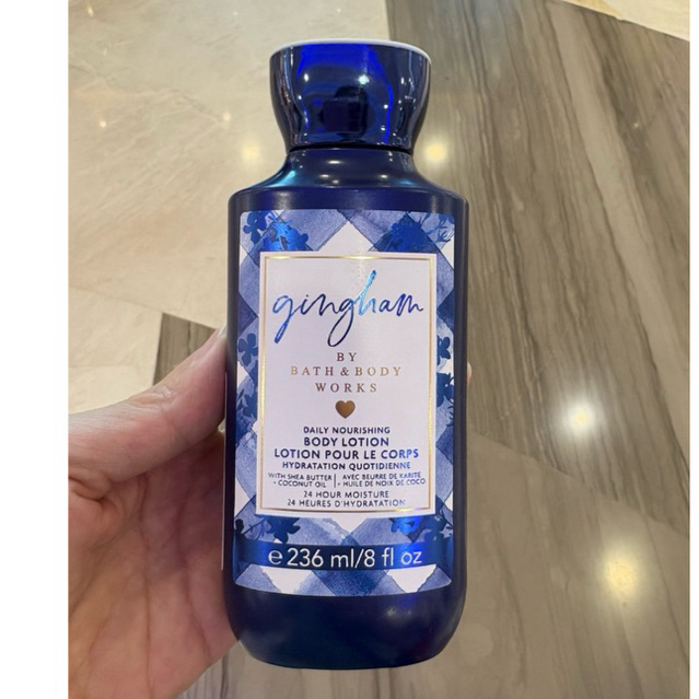 Bath And Body Works Body Lotion Gingham Biru Gingham Love Gingham Vibrant Gingham Gorgeous Gingham F