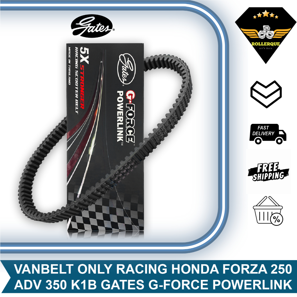 Vanbelt V Belt Gates G-Force Racing Forza ADV 250 350 2020 up K1B Powerlink