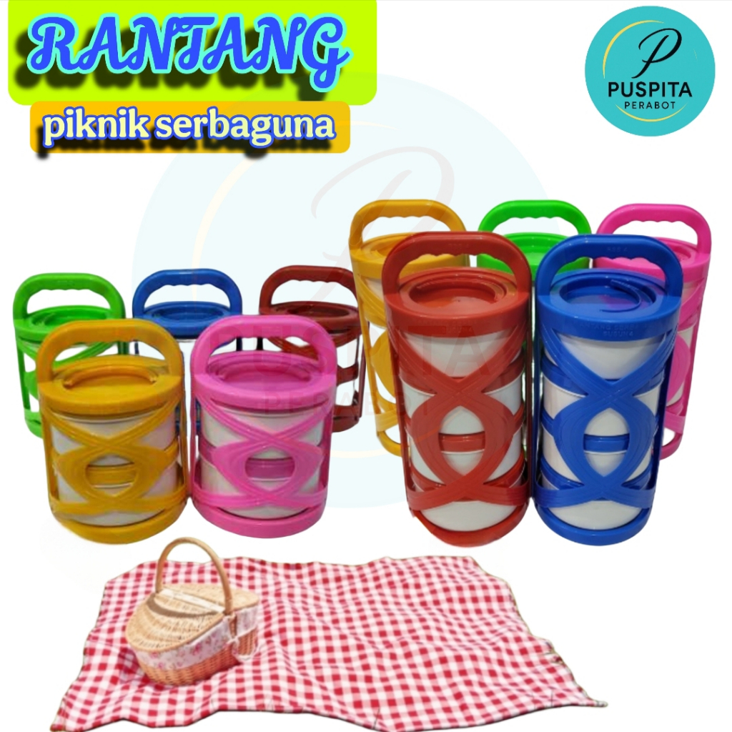 RANTANG PIKNIK PLASTIK | RANTANG SUSUN SERBAGUNA