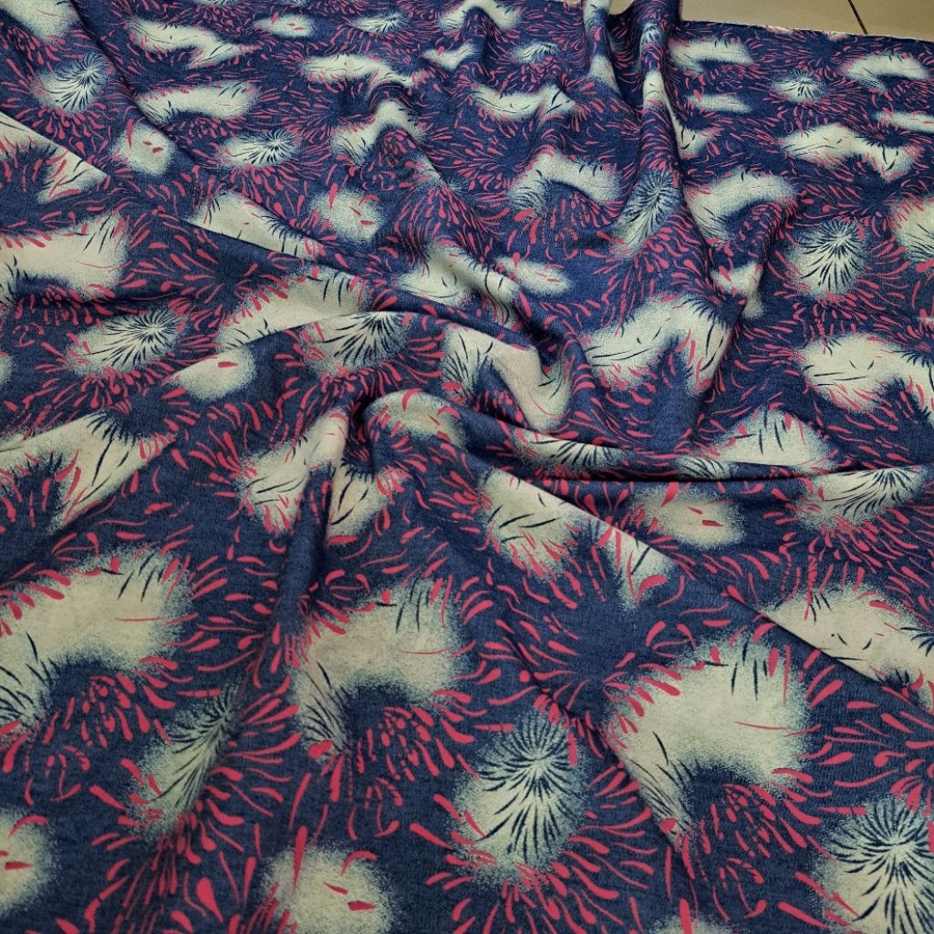 kain katun denim motif//kain katun denim premium//kain denim import motif//kain katun Bangkok Origin