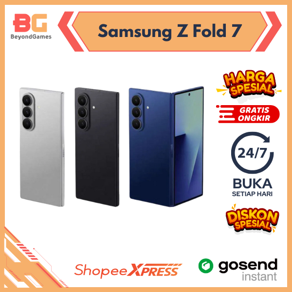 RESMI | SAMSUNG GALAXY Z FOLD 7 FOLD7 12GB/512 16GB/1TB Garansi Resmi Samsung Indonesia