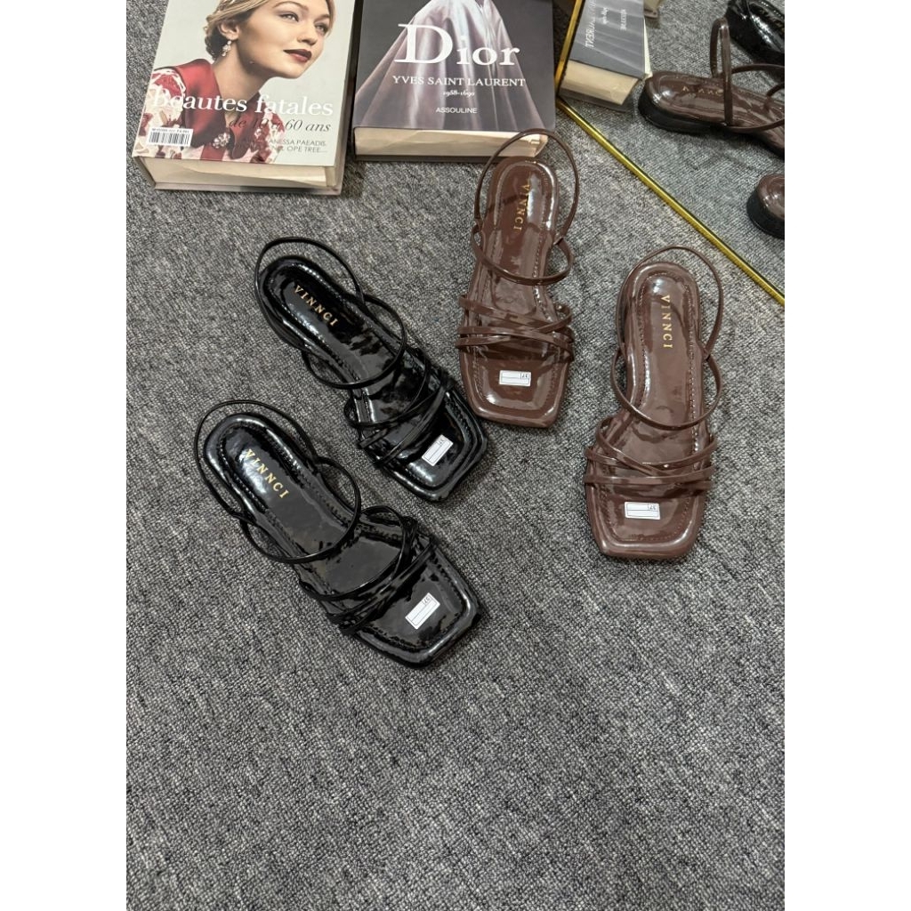 sandal flat tali bangkok teplek wanita