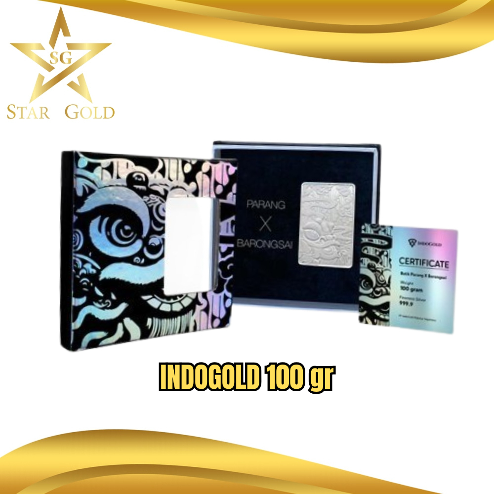 PERAK INDOGOLD 100 GRAM