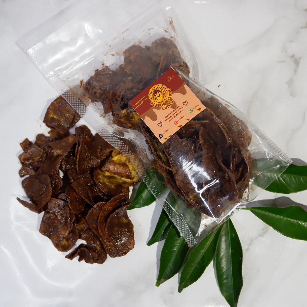 

Keripik Pisang Lumer ukuran 100gram by NaylBites | Cemilan Kripik Pisang Coklat | Banana Chips