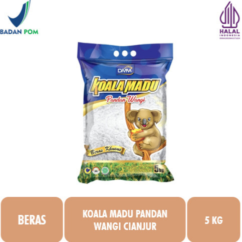 Beras Koala Madu Pandan Wangi 5 KG