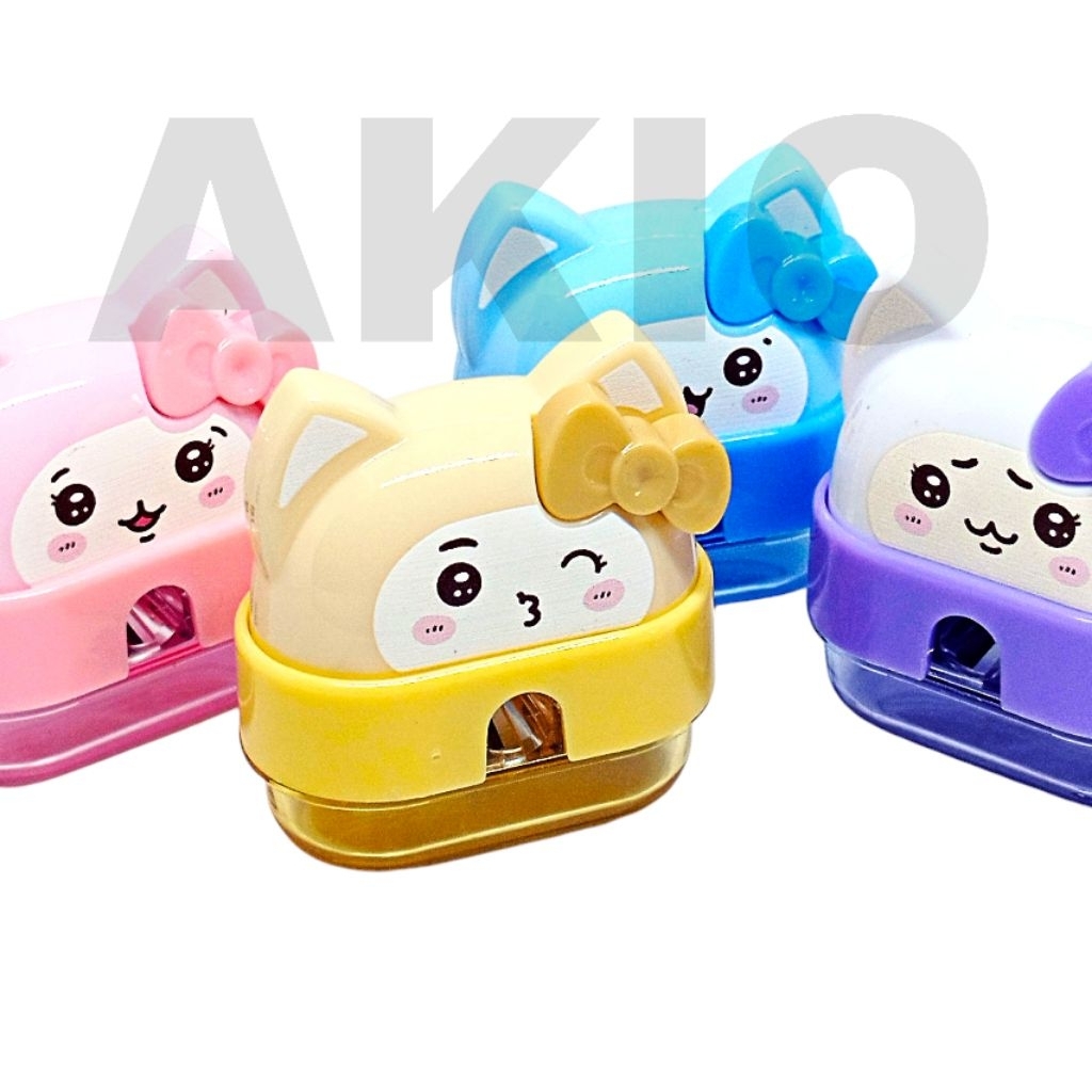 

Rautan Pensil Putar Karakter CAT KUCING HELLO KITTY Besar XIAOLINGJING 5893 Sprinkle Unik Lucu Serutan Asahan Meja Murah