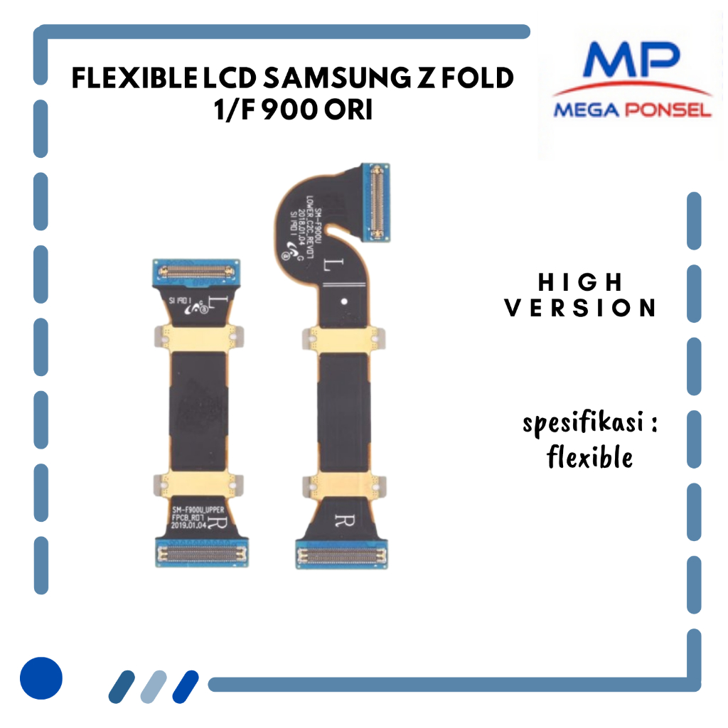 FLEXIBLE LCD SAMSUNG Z FOLD 1/F 900 ORI
